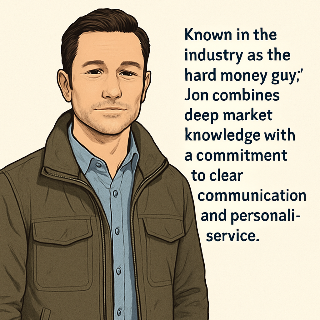 Known in the industry as the hard money guy Jon combines deep market knowledge with a commitment to clear communication and personalized service use a-Dec-19-2025-05-48-51-0665-AM